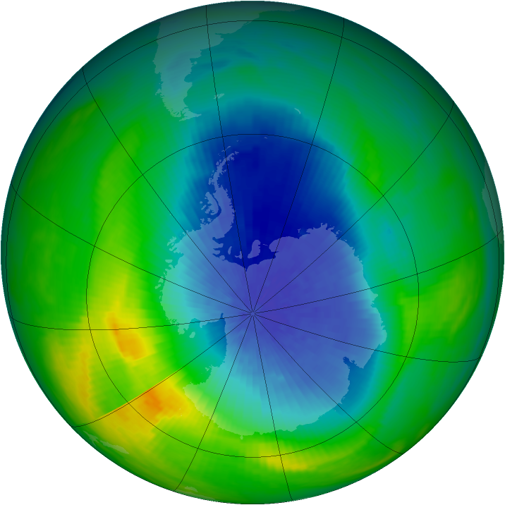 Ozone Map 1983-10-04
